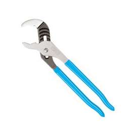 CHANNELLOCK 442 Tongue and Groove Plier, HCS Jaw, 12 in OAL, Blue Handle