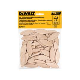 DeWALT DW6810 Joining Biscuit, #10, Beech Wood
