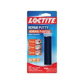 Loctite 1999131/431348 All-Purpose Repair Putty, 2 oz Carded Cylinder