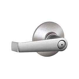 Schlage Elan F40CSVELA626 Privacy Lever, 2 Grade, Zinc, Satin Chrome