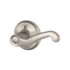 Schlage Flair F170VFLA619RH Dummy Lever, Zinc, Satin Nickel