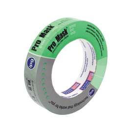 IPG 5803-1 Masking Tape, 60 yd L, 0.94 in W, 5.9 mil Thick, Synthetic Rubber Adhesive, Light Green