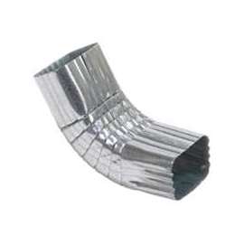Amerimax 29264 Downspout Front Elbow, K-Style Gutter, Galvanized Steel