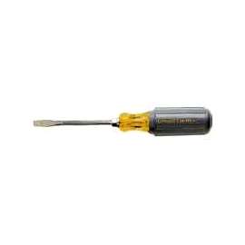 STANLEY 66-090 Standard Screwdriver, 1/4 in Drive, Slotted Drive, 8-1/2 in OAL