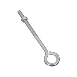 National Hardware N221-242 Eye Bolt, 5/16-18 Thread, 3 in L Thread, 3/4 in ID Dia Eye, Steel, Zinc