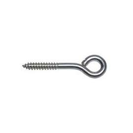 National Hardware N220-723 Lag Screw Eye, 7/16 in Thread, 2.12 in L Thread, 1 in ID Dia Eye, Steel, Zinc