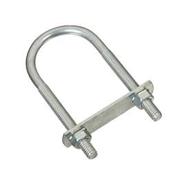 National Hardware N222-166 U-Bolt, 5/16-18 Thread, Steel, Zinc