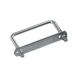 National Hardware N222-380 U-Bolt, 3/8-16 Thread, Steel, Zinc