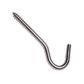 National Hardware 2040BC Series 220.491 Ceiling Hook, 75 lb Working Load Limit, #2, Steel, Zinc