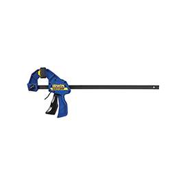IRWIN QUICK-GRIP 1964741 Bar Clamp/Spreader, 300 lb Weight Capacity, 36 in Max Opening, 3-3/16 in D Throat