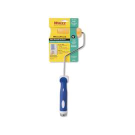 WHIZZ 34164 Mini Roller, Soft Touch Handle, 4 in L Roller, Flock Roller