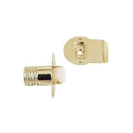 National Hardware 762260 Adjustable Roller Catch, Steel, Brass