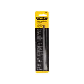 STANLEY 15-061 Coping Saw Blade, 15 TPI, HCS Cutting Edge, 6-1/4 in L