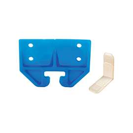 Prime-Line R7083 Drawer Track Guide Kit, Plastic, Blue
