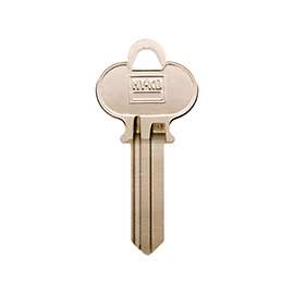 Hy-Ko 11010ER1 Key Blank, Brass, Nickel Plated