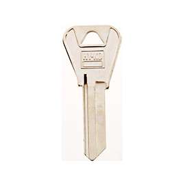 Hy-Ko 11010WR3 Key Blank, Brass, Nickel Plated