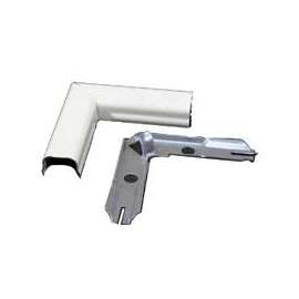 Legrand Wiremold B-6 Flat Raceway Elbow, Metal, Ivory