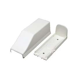 Legrand Wiremold NM17 Raceway Conduit Connector, Plastic, Ivory