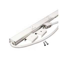 Legrand Wiremold Plugmold PM36C Cord-Ended Strip, 6-Socket, 15 A, 6 ft L Cable, Ivory