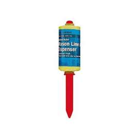 Wellington Contractor Tough 82885 Twine Stake with Dispenser, 10 lb Weight Capacity, 1050 ft L, #18 Dia, Lime Yellow