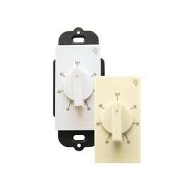 Air King AKT60 Timer Switch, 120 V, Almond/White