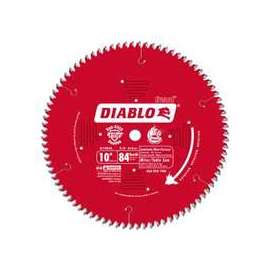 Diablo D1084L Circular Saw Blade, 10 in Dia, Carbide Cutting Edge, 5/8 in Arbor