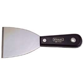 Nylon Handle Wall Scrapers, 3 in Wide, Stiff Blade