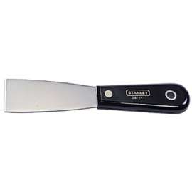 Nylon Handle Putty Knives, 1 1/4 in Wide, Stiff Blade