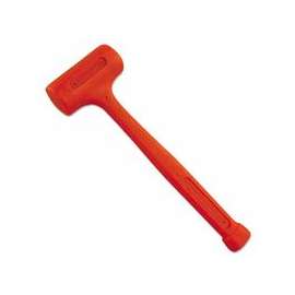 Compo-Cast Standard Head Soft Face Hammers, 10 oz Head, 1.20 in Dia., Orange