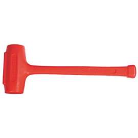 Compo-Cast Sledge Model Soft Face Hammers, 5 lb Head, 2 1/2 in Dia., Orange