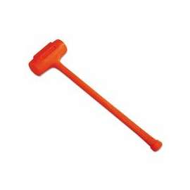 Compo-Cast Sledge Model Soft Face Hammers, 10 1/2 lb Head, 3 in Dia., Orange