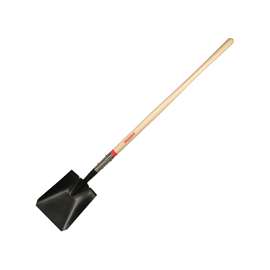 RAZOR-BACK 44363 Square Point Shovel, 12 in L x 9-1/2 in W Blade, Ashwood Handle