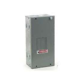 Cutler-Hammer BR Series BR24L70FP Load Center, Flush Mounting, 70 A, Main Lug Breaker/Load Center, 2-Space