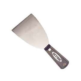 HYDE 02350 Wall Scraper, 3 in W Blade, HCS Blade, Black/Silver Handle