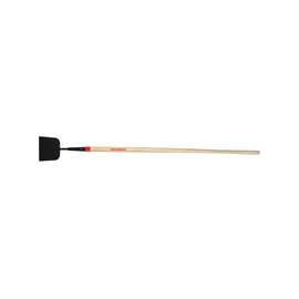RAZOR-BACK 78202 Sidewalk Scraper, Steel Blade, Wood Handle, White