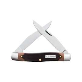 Old Timer 77OT Folding Pocket Knife, 3 in L Blade, 2-Blade