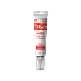 GE SE1121 Flexible Kitchen and Bath Sealant, 2.8 oz, Clear