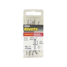 SUREBONDER FPC68A Long Pop Rivet, 1/2 in L, Aluminum
