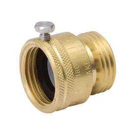 B & K ProLine 108-904 Back Flow Preventer Vacuum Breaker, 3/4 in Female x Male, Brass