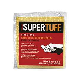 Trimaco SUPERTUFF 10501 Tack Cloth, 18 in L, 36 in W, Cotton