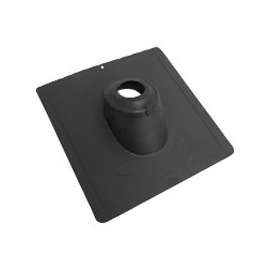 Duraflo 551103BL Roof Flashing, Thermoplastic, Black