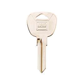 Hy-Ko 11010BMW3 Key Blank, Brass, Nickel Plated