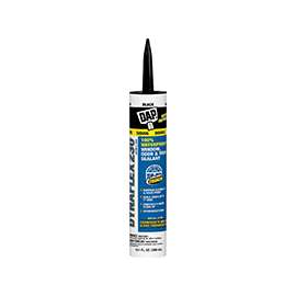 DAP 18280 Premium Sealant, Black, 10.1 oz Cartridge