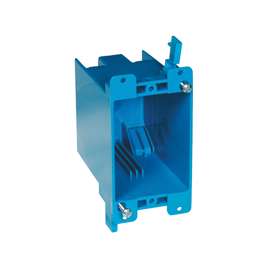 Carlon B120R Outlet Box, Clamp Cable Entry, Clamp Mounting, PVC
