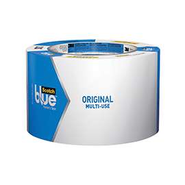 ScotchBlue 2090-72NC Original Multi-Surface Painter's Tape, 60 yd L, 2.83 in W, 5.4 mil Thick, Medium Adhesive, Blue