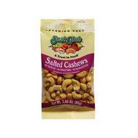 Snak Club SC21132 Cashew, 2.5 oz Bag
