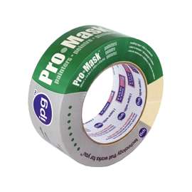 IPG 5204-2 Premium Masking Tape, 60 yd L, 1.87 in W, 6 mil Thick, Synthetic Rubber Adhesive, Beige