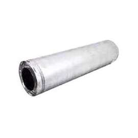 AmeriVent 6HS-12 Chimney Pipe, 6 in ID, 12 in L, Galvanized Stainless Steel