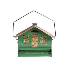 Perky-Pet 339 Squirrel-Proof Wild Bird Feeder, Home, 8 lb Seed, Metal