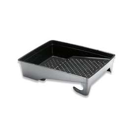 WOOSTER R404-11 Paint Tray, 2 qt Capacity, 14-1/2 in L, 11 in W, Black